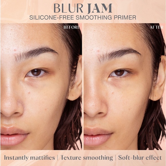 HUDA BEAUTY || GloWish Blur Jam Silicone-Free Smoothing Primer ✨ - Picture 3 of 7